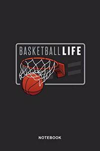 Basketball Sports Art Graphic Notebook