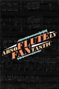 Flute Manuscript Notebook