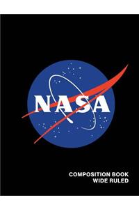 NASA Composition Book Wide Ruled