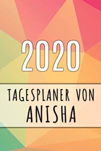 2020 Tagesplaner von Anisha