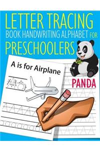Letter Tracing Book Handwriting Alphabet for Preschoolers PANDA