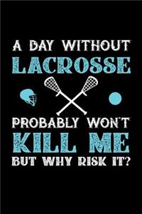 A Day Without Lacrosse Probably Won't Kill Me But Why Risk It?