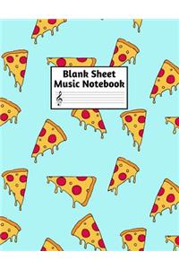 Blank Sheet Music Notebook