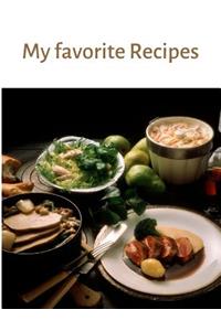 My Favorite Recipes