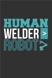 Human Welder > Robot