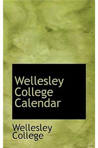 Wellesley College Calendar
