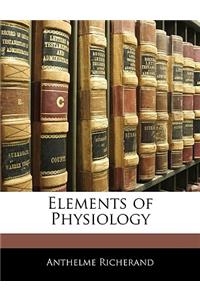 Elements of Physiology
