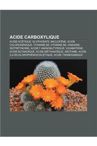 Acide Carboxylique