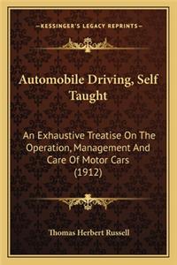 Automobile Driving, Self Taught