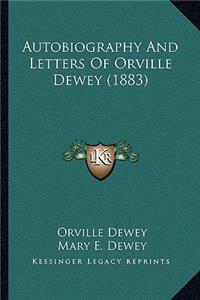 Autobiography and Letters of Orville Dewey (1883)