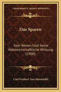 Das Sparen