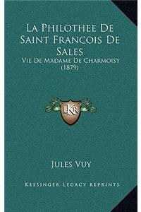 La Philothee De Saint Francois De Sales