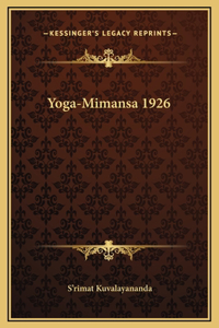 Yoga-Mimansa 1926