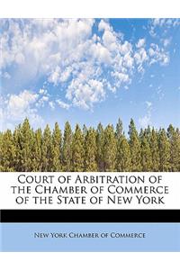 Court of Arbitration of the Chamber of Commerce of the State of New York
