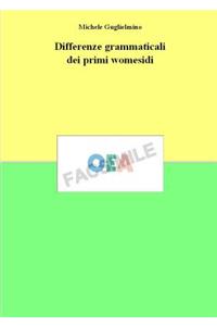 Differenze Grammaticali Dei Primi Womesidi