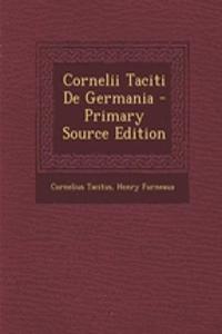 Cornelii Taciti de Germania