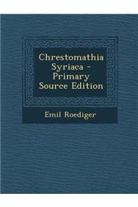 Chrestomathia Syriaca