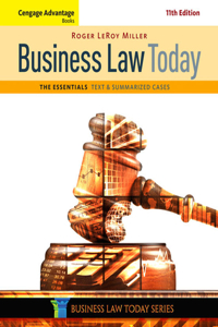 Cengage Advantage Books: Business Law Today, the Essentials