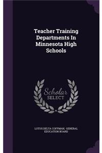 Teacher Training Departments In Minnesota High Schools