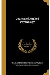 Journal of Applied Psychology