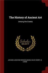 The History of Ancient Art