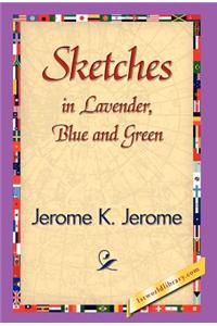 Sketches in Lavender, Blue and Green