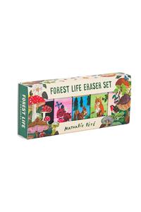 Forest Life Eraser Set