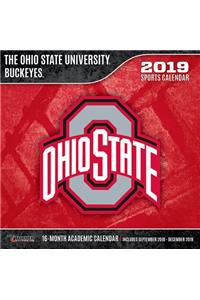 Ohio State Buckeyes 2019 12x12 Team Wall Calendar