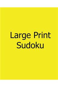 Large Print Sudoku