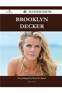 Brooklyn Decker 48 Success Facts - Everything You Need to Know about Brooklyn Decker