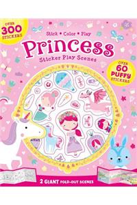 Princess Sticker Play Scenes