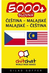 5000+ Czech - Malay Malay - Czech Vocabulary