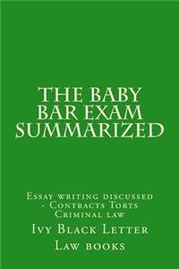 The Baby Bar Exam Summarized
