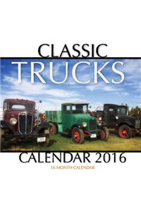 Classic Trucks Calendar 2016