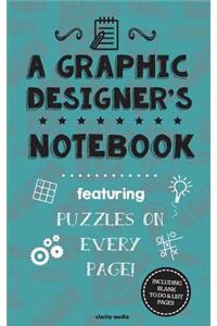 Graphic Designer's Notebook: Featuring 100 puzzles