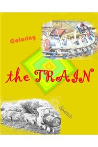 The train sketch book