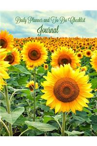 Daily Planner and To Do Checklist Journal