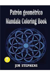 Patrón geométrico Mandala Coloring Book