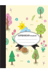 Composition Notebook, 8.5 x 11, 110 pages