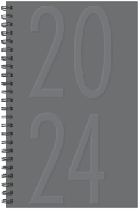 Charcoal 2024 Weekly Planner