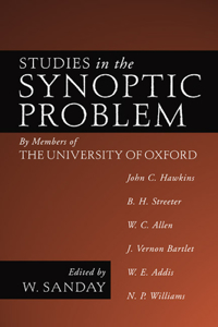 Studies in the Synoptic Problem