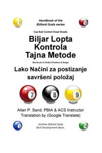 Cue Ball Control Cheat Sheets (Croatian)