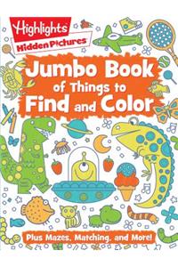 Jumbo Book of Things to Find and Color