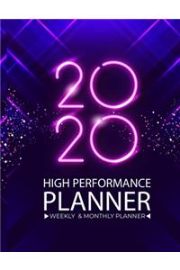 High Performance 2020 Planner Full-Year