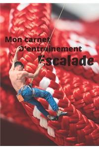 Mon carnet d'entrainement Escalade