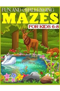 Fun and Challenging Mazes for Kids 6-8
