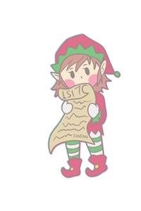 Christmas Elve Notebook