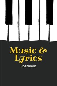 Music & Lyrics Notebook
