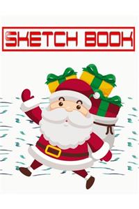 Sketchbook For Painting Christmas Gift Bringer