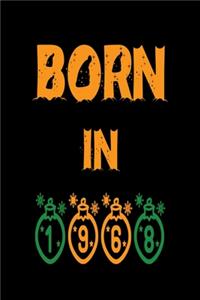 Born in 1968 Notebook Gift